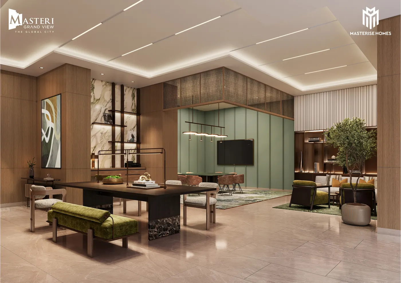 Business lounge tòa Spark